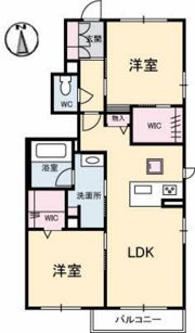Hills Miyauchiの間取り画像