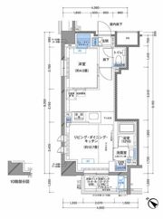 ラティエラ横濱大通り公園の間取り画像