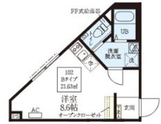 レピュア豊島園レジデンスの間取り画像