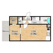 ジーメゾン八雲西ジュミエの間取り画像