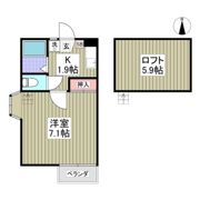 ラ・セゾン 高崎の間取り画像