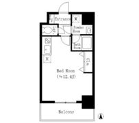 小西マンションの間取り画像