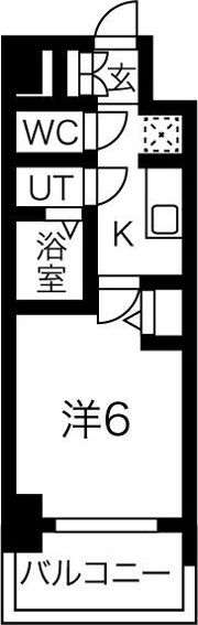 メイクス今池02の間取り画像
