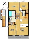 Live Flat大橋の間取り画像