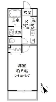 レ セレニタ 松庵の間取り画像