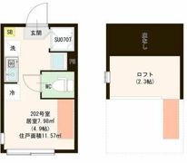 Villetta I 亀戸の間取り画像