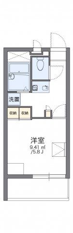 レオパレス広喜の間取り画像