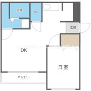 エフアール船場西の間取り画像