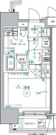 セジョリ西早稲田の間取り画像