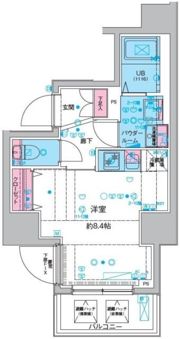 GENOVIA本所吾妻橋IIIの間取り画像