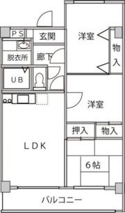 フローラ・アイン．Ⅰの間取り画像