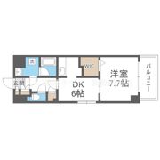 アクアスイート新大阪の間取り画像