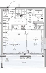 DIPS墨田RIVERSIDEの間取り画像