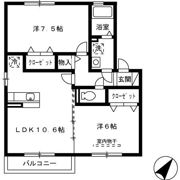 パークハイム C棟の間取り画像