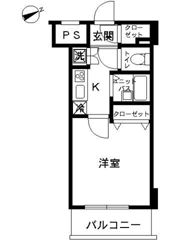スカイコートヴィーダ五反田ウエストの間取り画像