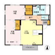 クローバーハウスの間取り画像