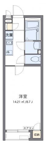 クレイノクエスタⅡの間取り画像