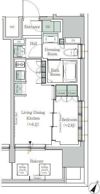 ONE ROOF RESIDENCE TAMACHIの間取り画像