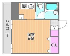 ラ・メール撫川の間取り画像