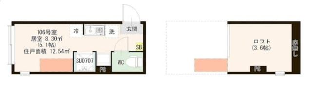 ハーモニーテラス蓮根IVの間取り画像