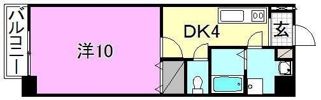 ドルーク南道後の間取り画像
