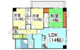 グリーンビレッジ北方の間取り画像