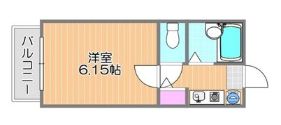 ヴェリタスB棟の間取り画像