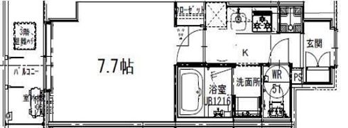 S－FORT板橋本町の間取り画像