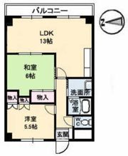 シェソワホリオの間取り画像