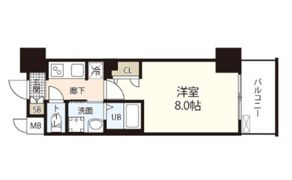 S-RESIDENCE表町の間取り画像