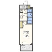 プレサンス心斎橋ソレイユの間取り画像