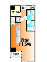 シャインコート岡南町の間取り画像