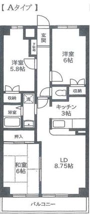 アクロプレステージⅡの間取り画像