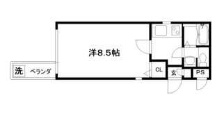 グランコスモ御所東の間取り画像