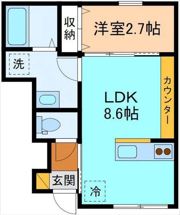 ハニエルⅤの間取り画像