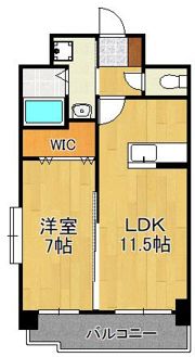 LEON篠崎橋の間取り画像