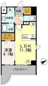 グランコート 東山の間取り画像
