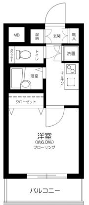 ドルチェ芝浦・ディマーレの間取り画像