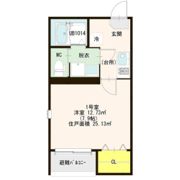 Le・Ange弐番館(ルアンジュニバンカン)の間取り画像