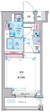 GENOVIA 田町 skygardenの間取り画像