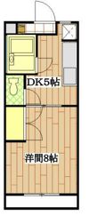 マンション金丸の間取り画像