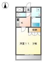 アシューレ．HKの間取り画像
