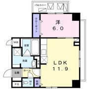 ユヌ ブリーズ 目黒の間取り画像