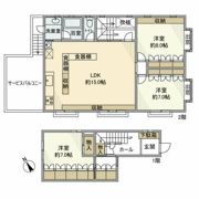 日吉本町戸建の間取り画像