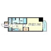 プレサンス梅田東ベータの間取り画像