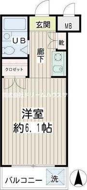 ベルライト能見台の間取り画像