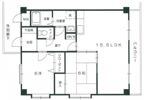 西本ビルの間取り画像