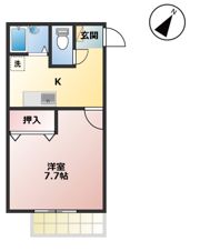 コンフォートワンの間取り画像