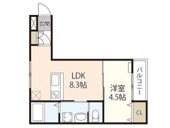 アーデル牛田新町 B棟の間取り画像