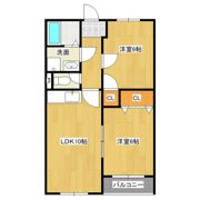 サワハイツの間取り画像